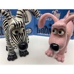 Wallace & Gromit - Gromit Unleashed: two Aardman Animations The Grand Appeal 'Gromit Unleashed' figures comprising A Close Shave and Grant's Gromit, both with boxes