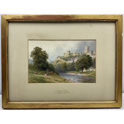 Harold Sutton Palmer (British 1854-1933): 'Richmond Yorkshire from the East', watercolour signed, titled on the mount 17cm x 27cm 
Provenance: with Thomas Agnew & Sons, London, label verso