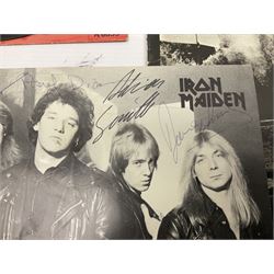 Ozzy Osbourne Shot in the Dark single, Rush World Tour magazine etc 