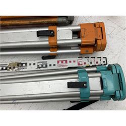 Land Surveying equipment - Nikon AX-2s Automatic Level 360 degrees, serial no.810890; in carrying case with instructions; Nikon Electronic Distancemaster Prism; in carrying case; Imax B6AC Dual Power Professional Balance Charger/Discharger; in carrying bag; Omni Zero 