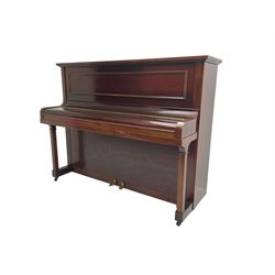 Challen - mahogany cased upright piano, circa 1920