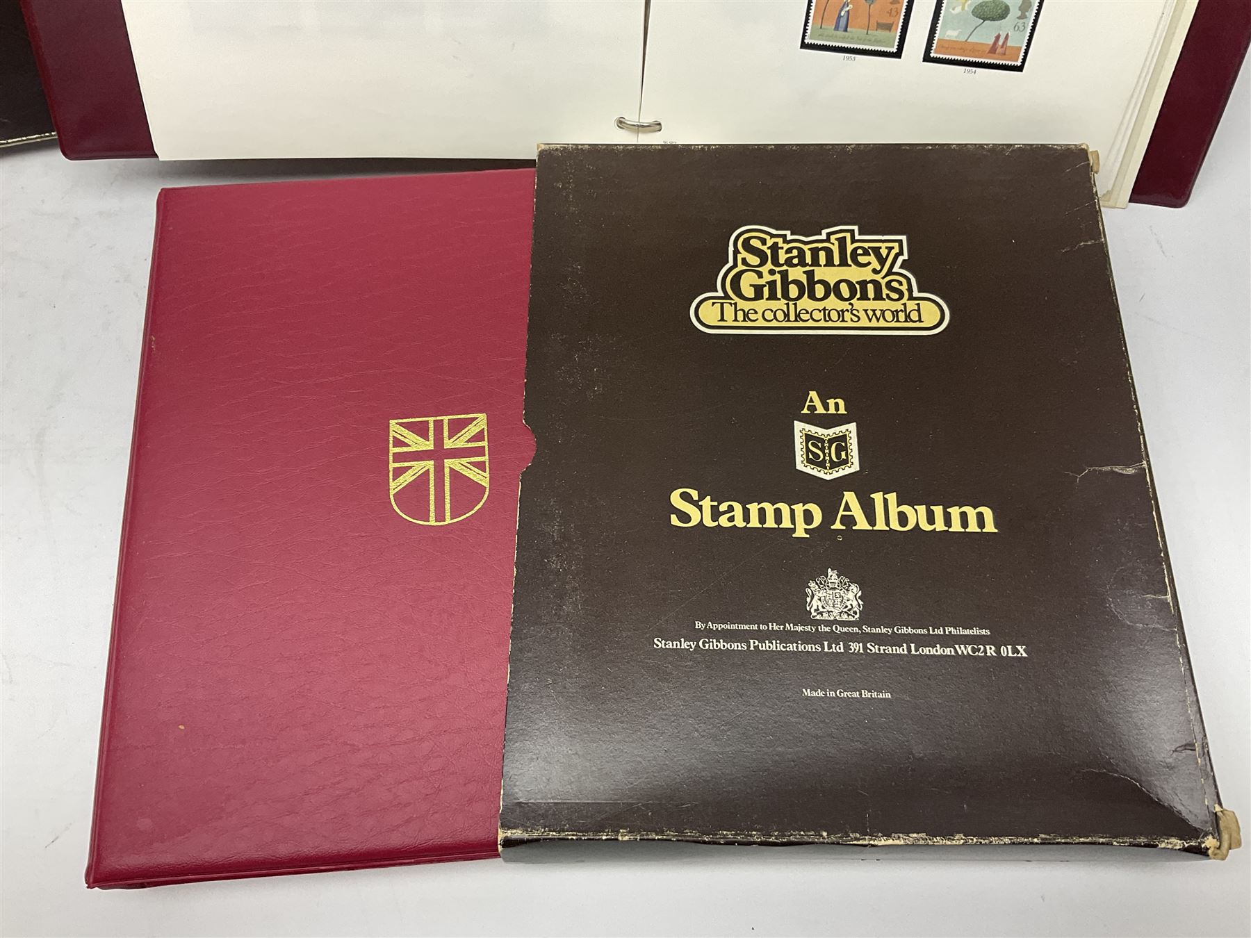 Great British stamps including Queen Elizabeth II mostly commemorative mint decimal issues with 1st class, miniature sheets etc, pre-decimal issues and other QEII stamps with mint and used, housed in four ring binder folders and loose