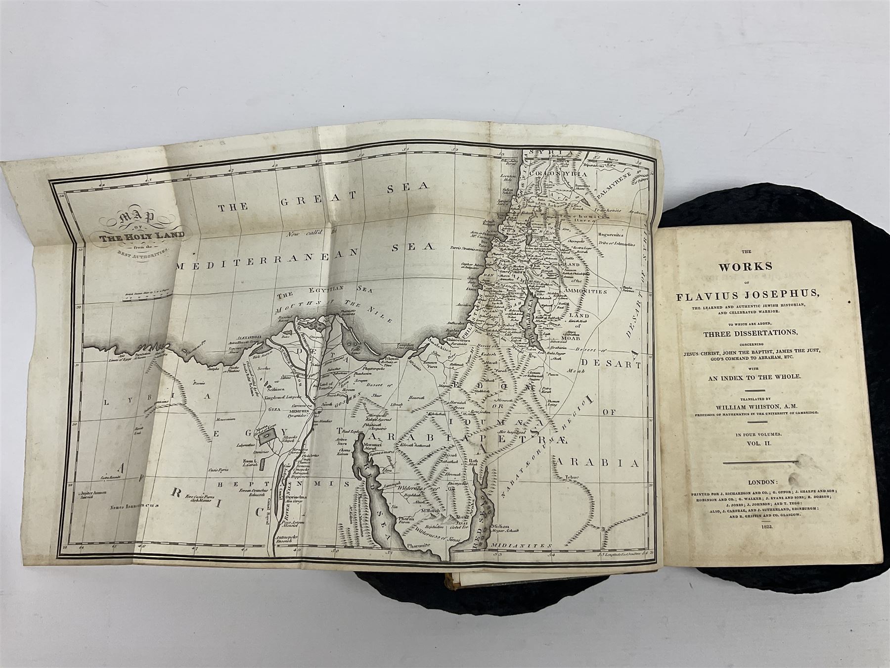 The Works of Flavius Josephus, translated by William Whiston, in four volumes, J. Richardson and Co 1822