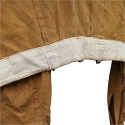 SA Brownshirt, light-brown, five-button front, two patch pockets with scalloped flaps and pleats, turn-back cuffs, fall down collar