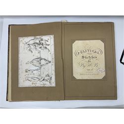 Doyle, John, pseud. H.B.; Political Sketches by H. B., volume 2 (only), published Thos. McLean, circa 1832, and a folio of loose sketches