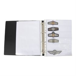 Collection of East German and West German Military cloth insignia, approximately one hundred and eighty three cloth and bullion badges, circa.1950-60
