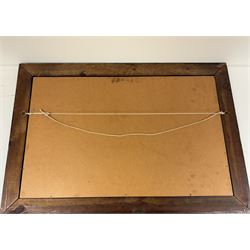 The Famous Old Uam Var Whisky advertising mirror, H62cm, W90cm