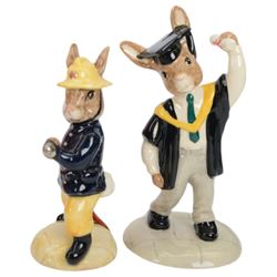 Royal Doulton Bunnykins figures, approximately thirty, including The Emperor, Christmas Morning, Sands of Time, Tutankhamun etc all boxed  