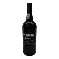 Morgan's 1994 vintage port, 20.5% vol 75cl, twelve bottles 
