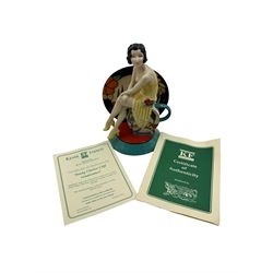 Kevin Francis limited edition figure depicting 'Young Clarice Cliff' 
