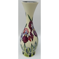  Moorcroft Duet pattern vase designed by Nicola Slaney dated 2004, H26.5cm   