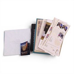Mainly Great British coins, including 'London 2012 Silver Coin and Ingot Set', two further commemorative silver crowns with certificates, approximately 12 grams of pre-1920 silver coins, commemorative crowns, etc