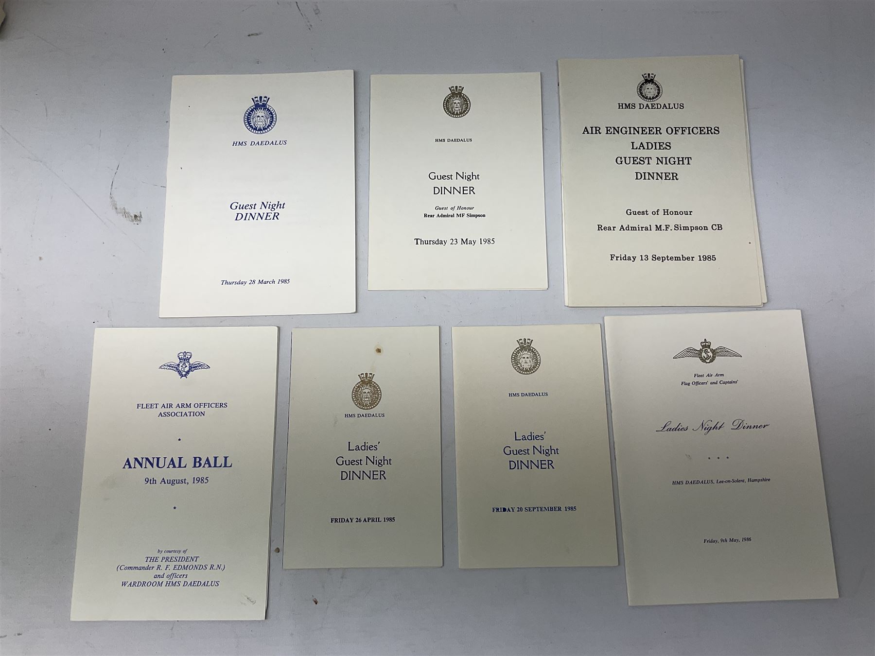 Framed WW2 'Special Order of the Day' poster date 24th May 1940 relating to Narvik in Norway; WW1 Princess Mary Christmas tin with quantity of uniform buttons; cigarette silk of the Prince of Wales in uniform; Royal Navy dinner menus, including HMS Daedalus Taranto forty-third, forty-fourth and forty-fifth anniversary dinners, 1983-1985, the wardroom mess summer ball, etc   