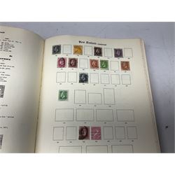 Stamps including St Helena, Fiji, Southern Rhodesia, Malaya, Bermuda, Queen Victoria and later Ceylon, various Universal Postal Union 1949 etc, housed in six albums/folders