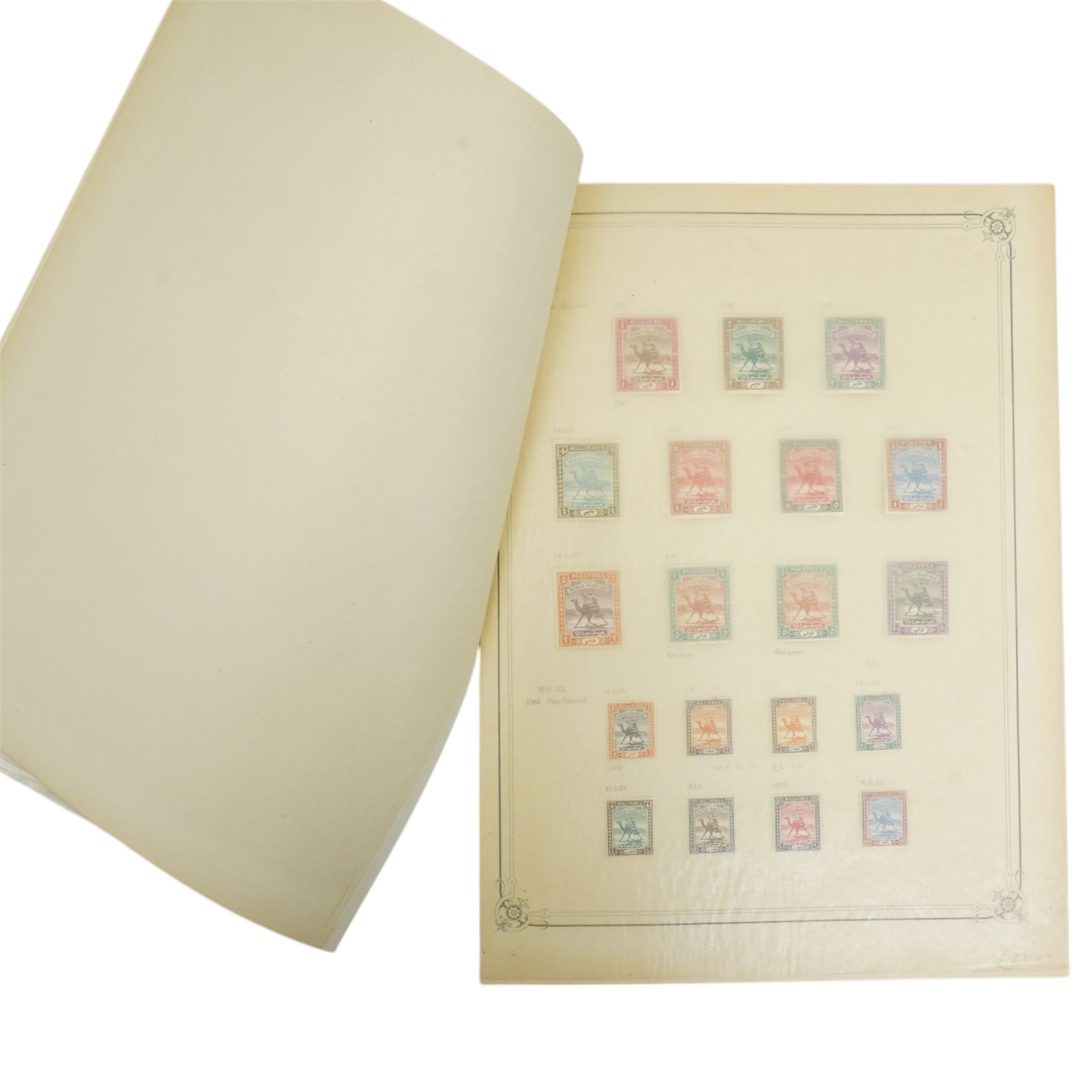 19th Century and later Sudan stamps, including 'Soudan' overprints on Egypt, various sets or part sets with values to twenty milliemes, 'SG' perfins and overprints, Air Mail and other covers etc, housed on album pages