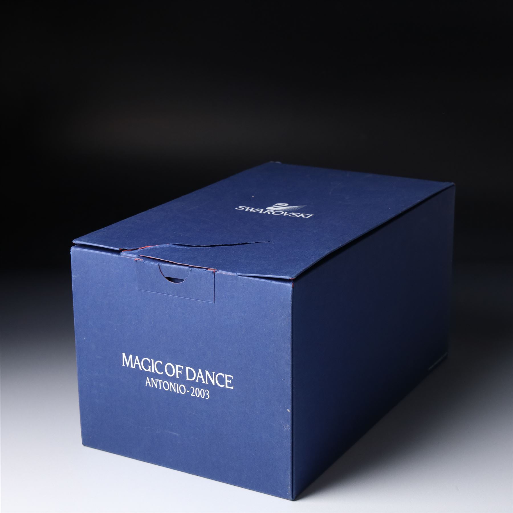 Swarovski Crystal Magic of Dance figures 'Isodora' 2002 'Antonia' 2003, and 'Anna' 2004, boxed, two with certificates
