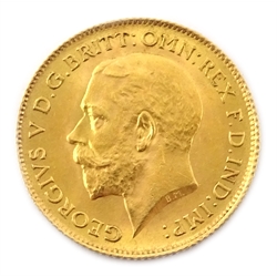  1914 gold half sovereign   