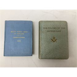 Group of predominantly Masonic Jewels of Office, to include silver, and silver gilt and enamel examples, mostly 1950's and 1960's in date, etc. 