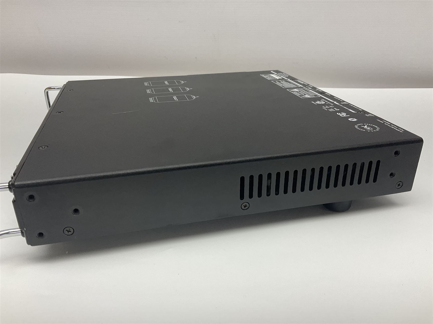 Gallien Krueger MB Fusion 800 amplifier still in factory packaging and delivery box; with additional RFB-111 remote foot controller