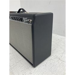 Fender Deluxe Reverb combo amplifier; model 65 Deluxe; type PR-239; 100 watts; made in USA; serial no.AC122232; L61cm; with cover