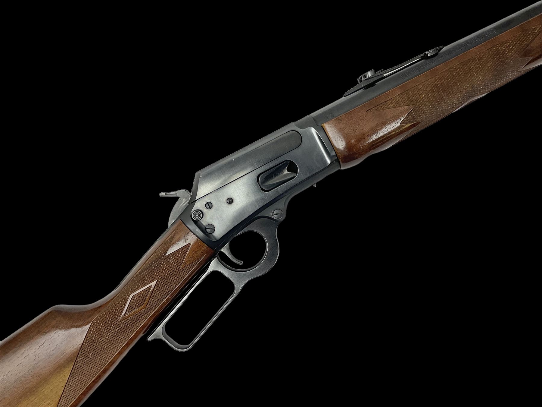 Marlin .38/357 Model 1894CS-357 Mag. or 38 Special underlever sporting rifle with 47cm barrel and sliding adjustable rear sight No.03067787 L91.5cm overall SECTION 1 FIRE-ARMS CERTIFICATE REQUIRED