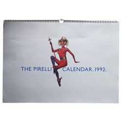 Eight Pirelli calendars, comprising 1998, 1995, 1991, 1994, 1997, 1992 and 1996, and another adjustable undated (8)