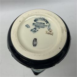 Moorcroft jug, of tapering form, decorated in the Calla Lily pattern by Emma Bossons, circa 2001, H24cm