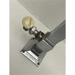 Art Deco style chrome towel rail