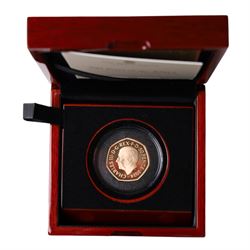 The Royal Mint United Kingdom 2024 '200 Years of the RNLI' gold proof fifty pence coin, cased and boxed with certificate