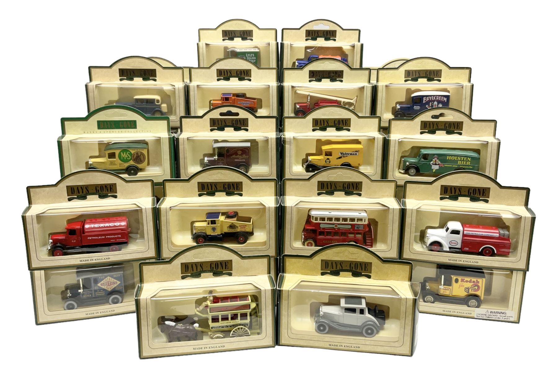 Fifty-six Lledo/ Days Gone die-cast models, all boxed (56)