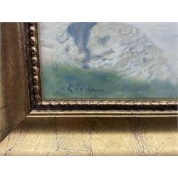 Walter Goodin (British 1907-1992): Little Thornwick Bay Flamborough, oil on board signed 39cm x 49cm