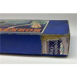 Hornby Dublo - three-rail EDG7 Tank Goods Train set with LMS black 0-6-2 Tank locomotive No.6917, two wagons (lacking brake van), quantity of straight and curved track and controller, in earlier long box.