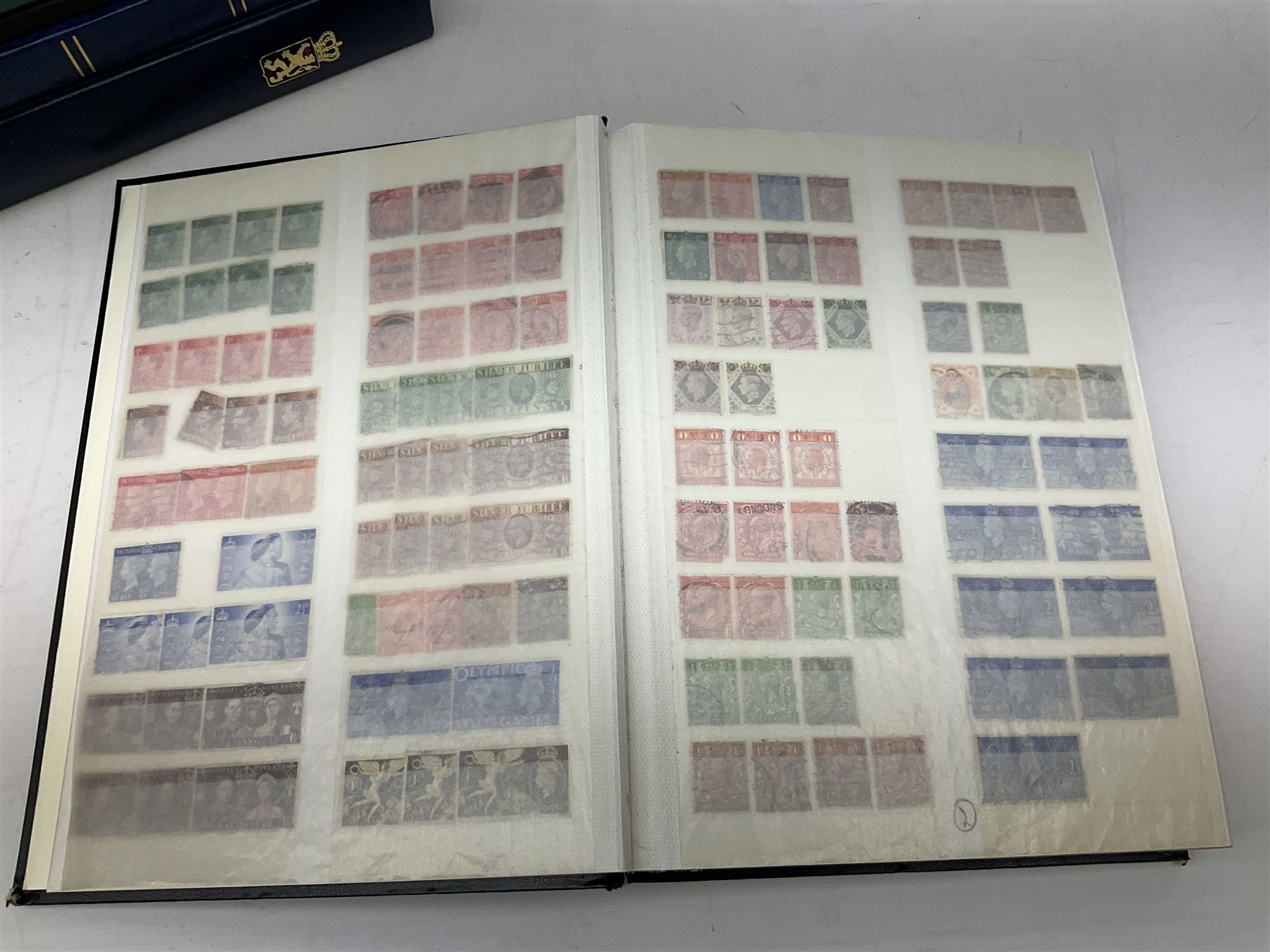Great British and World stamps, including Trinidad and Tobago, Israel, Ireland, New Zealand, Jamaica etc, housed in various albums, folders and stockbooks, in one box