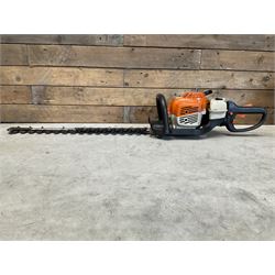 Stihl HS 81R petrol hedge trimmer, 30'' double sided