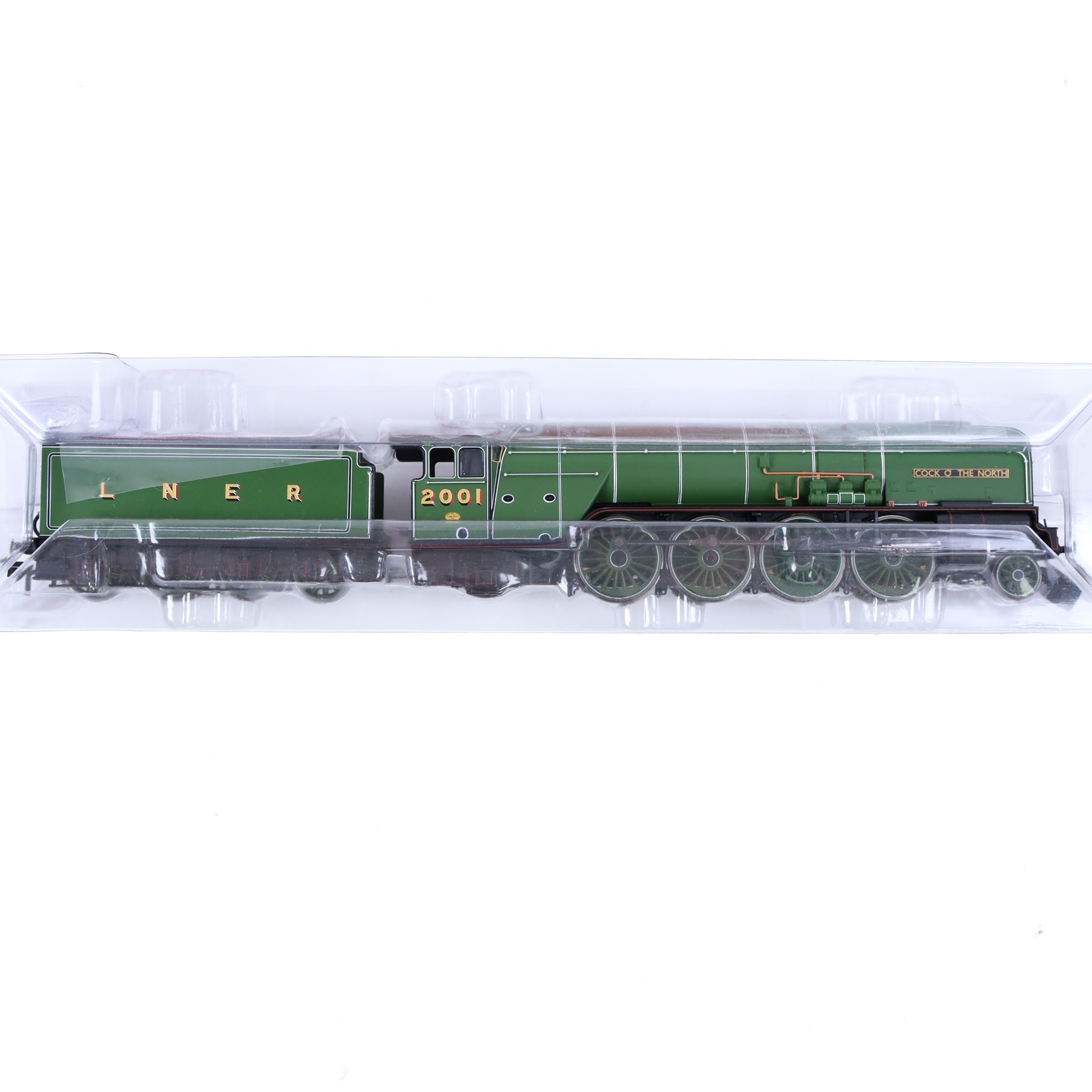 Hornby 00 Gauge no.R3207 LNER Class P2 2-8-2 'Cock O' The North' locomotive and tender no. 2001, boxed