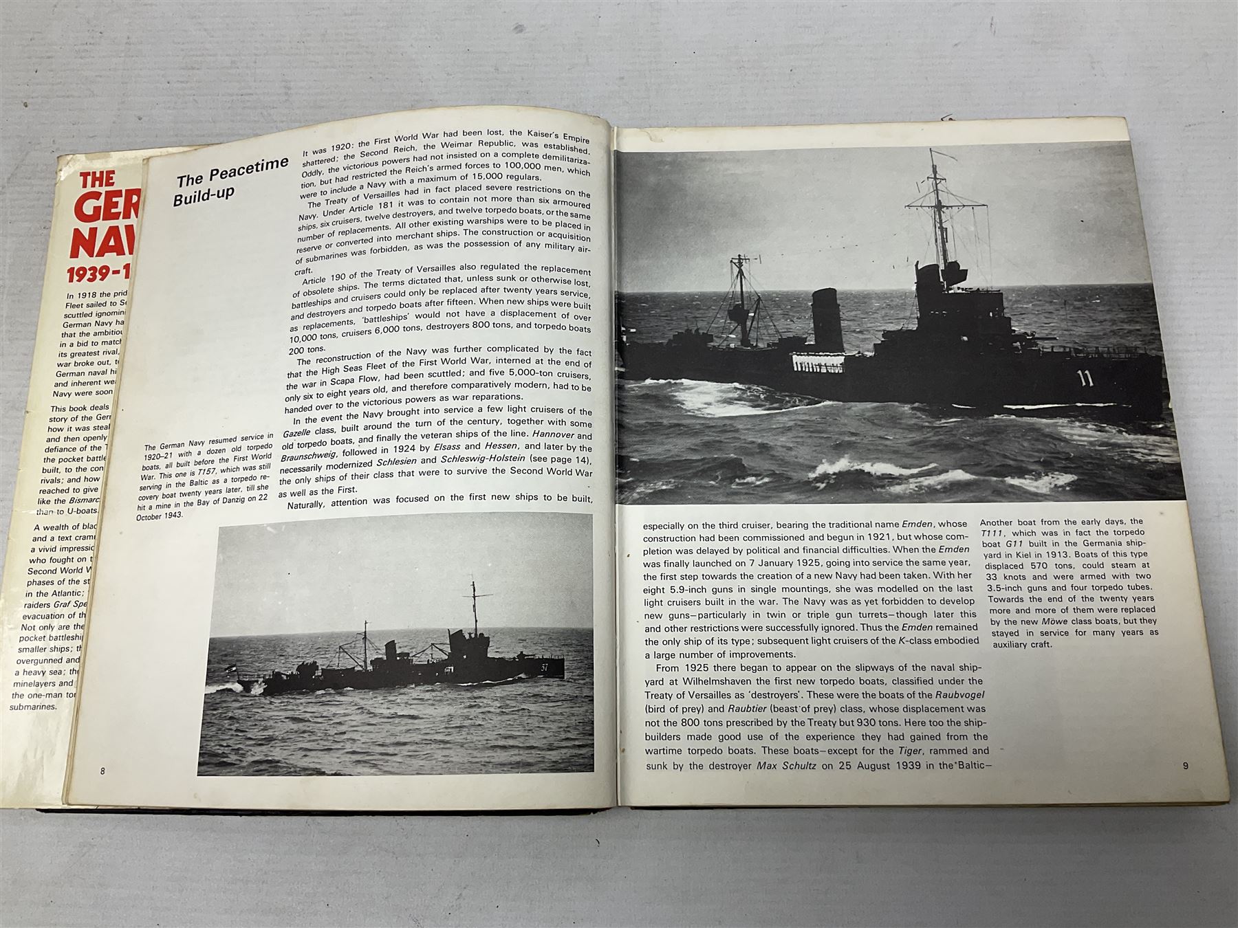 Seventeen books of maritime and naval interest including warship design and development, German Navy WW2, battleships, aircraft carriers etc