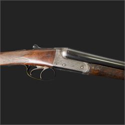 Atkinson & Griffin, 16 bore, double trigger, boxlock side by side shotgun, 71cm (28