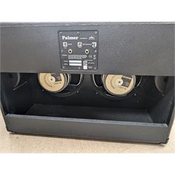 Palmer 2 x 12 speaker cabinet with Celestion G12T-80 speakers, H47cm, W70cm  