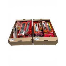 Collection of model rolling stock, including Hornby R.061 00 gauge Class 5P5F L.M.S. Locom...