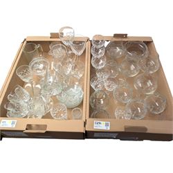 Collection of crystal and glassware, inc