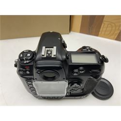 Nikon F-401 camera body, serial no. 2064766, together with Nikon Shutter Speed range, serial no.106395, and other Nikon equipment and camera bodies 