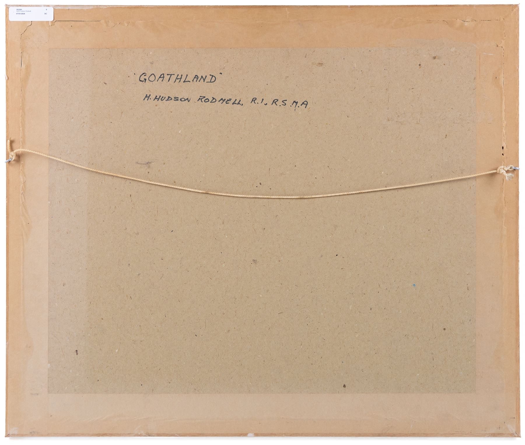 Harry Hudson Rodmell (British 1896-1984): 'Goathland', watercolour signed beneath mount, titled verso 28cm x 38cm 