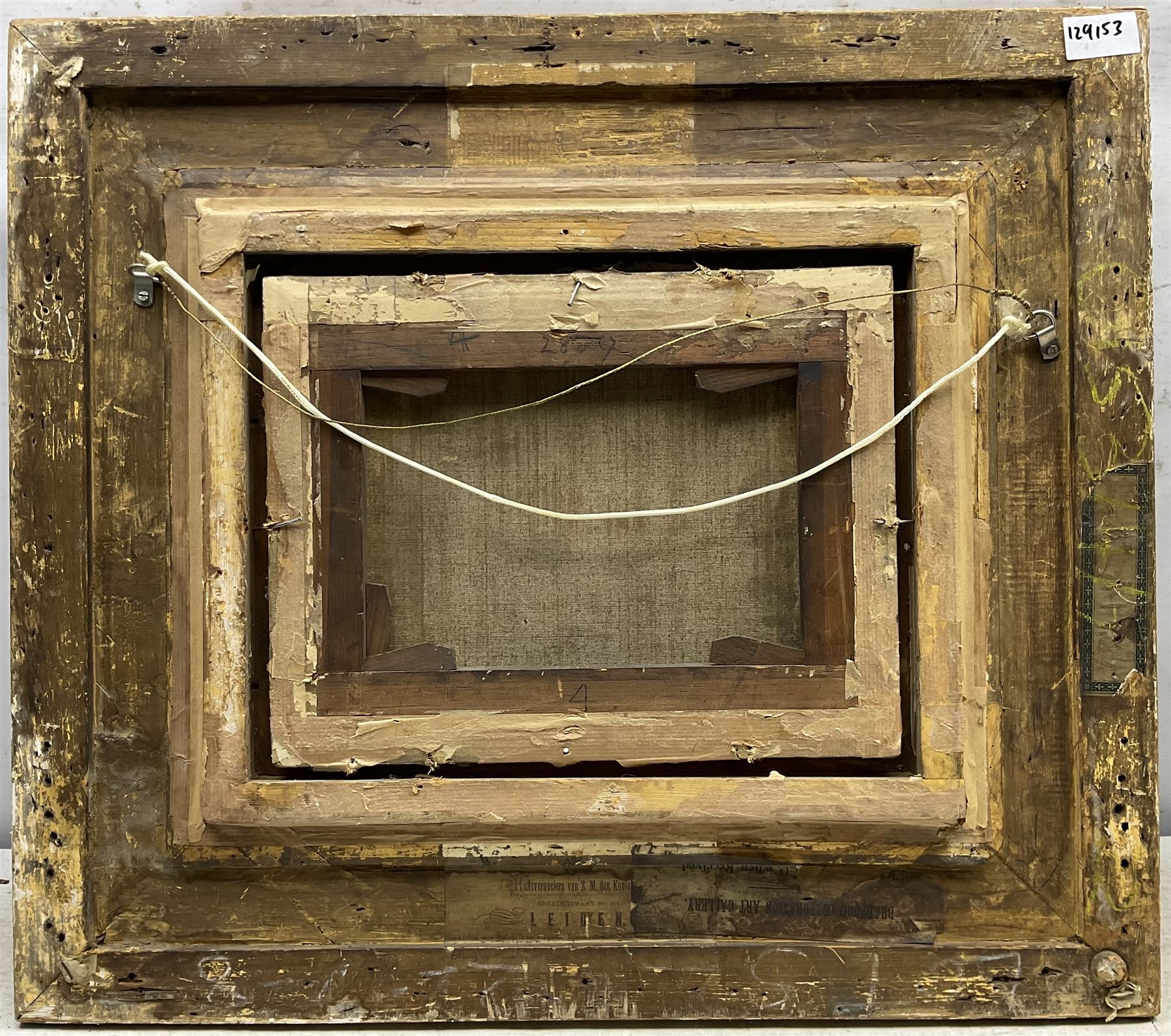 William Mark Fisher RA (American/British 1841-1923): Milking Time in the Cow Pasture, oil on canvas signed 24cm x 31cm 