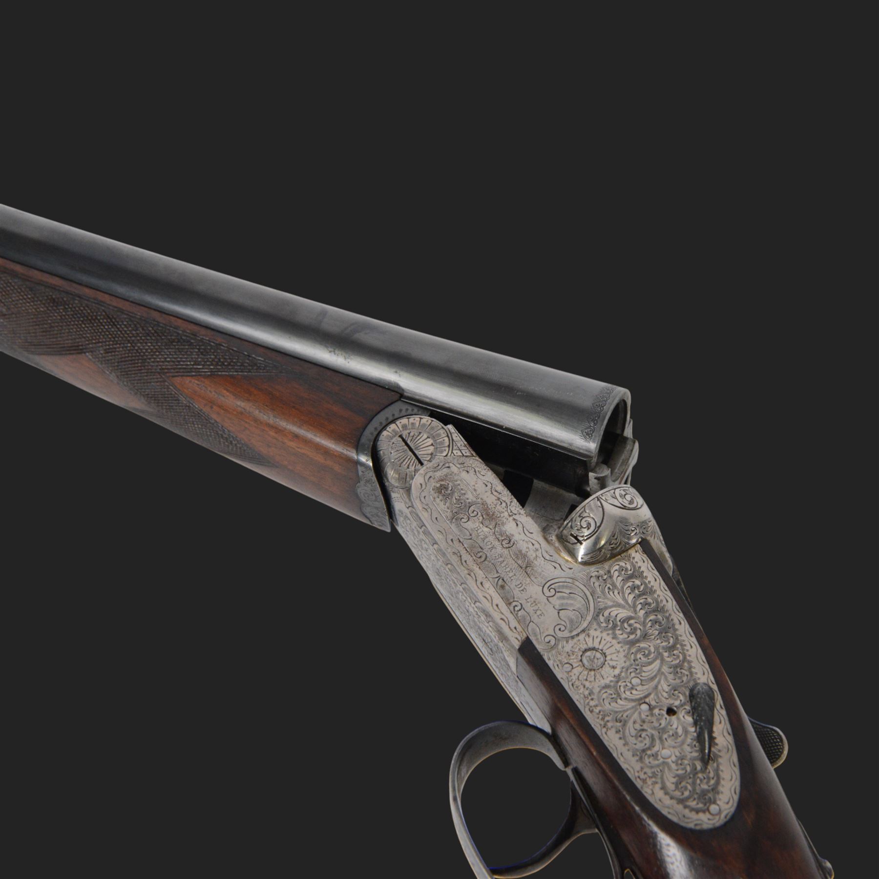 Garbi Black Sabel De Luxe, 12 bore double trigger sidelock ejector, side by side double barrel shotgun with 69cm (27