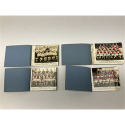 Football - five (ex.6) 'Sport Team Picture Books' published in 1949 by Sport magazine, each book containing six football team picture cards including Spurs, Everton, Leeds, Man City, Hull etc; other footballing ephemera including two books; quantity of photographs of film stars, cigarette cards etc