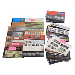 Queen Elizabeth II mint decimal stamps, mostly in presentation packs, face value of usable...