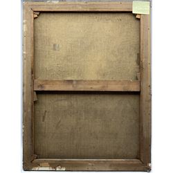 Irene Wyatt (British 1903-1987): Lady with a Green Earring, believed to be Merula Salaman, oil on canvas signed 102cm x 76cm 
Notes: this is possibly Wyatt's painting shown at the New English Art Club in in 1932 no.101; Salaman was the first wife of Sir Alec Guinness.