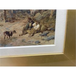 Thomas Miles Richardson Jnr. (British 1813-1890): 'Bothwell Castle', watercolour signed and dated 1878, titled on the original slip 19cm x 26cm 
Provenance: private collection, purchased James Alder Fine Art, Hexham; with Peter Francis Auctioneers 24th February 2016 Lot 177