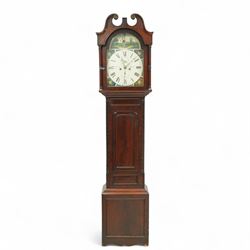 Robert Miller of Perth-Mid 19th century 8-day Scottish mahogany longcase clock c1850 with ...