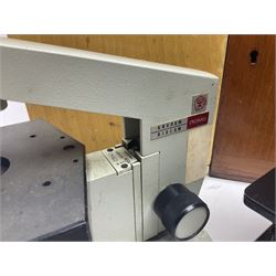 Four microscopes, comprising Nomo Biolam, RCS Zoo Lab 240, R Beck no 13756 and one other